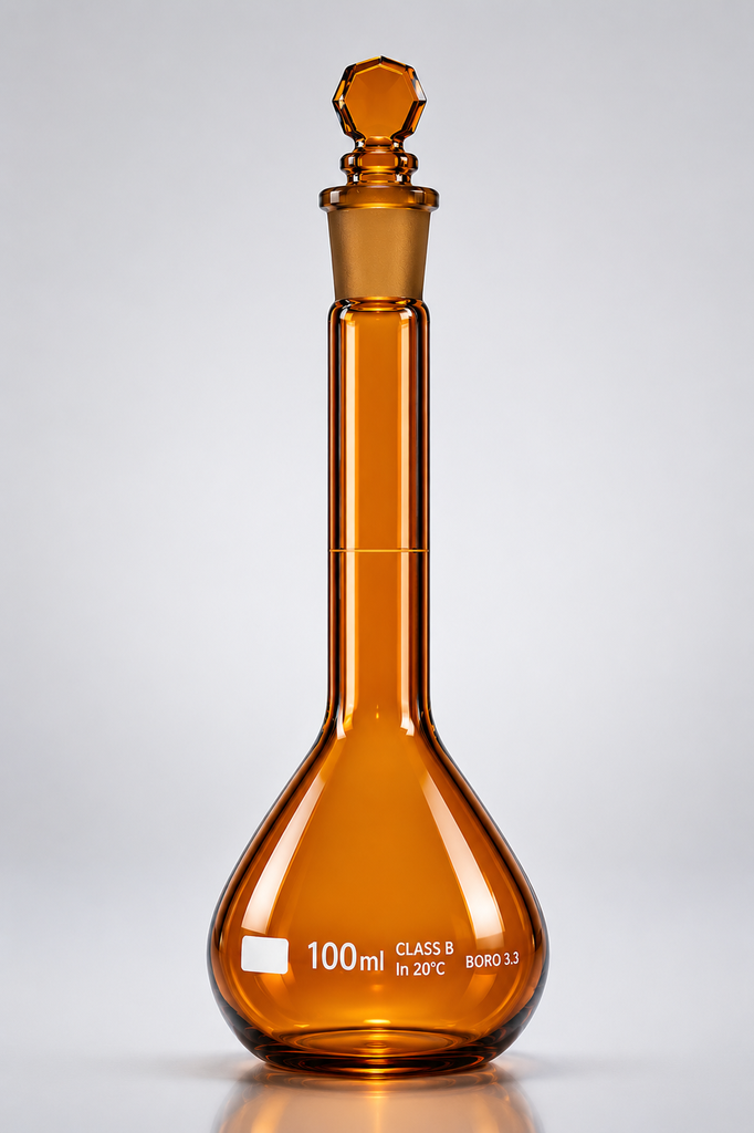 Volumetric Flask Amber Class B (50ml)