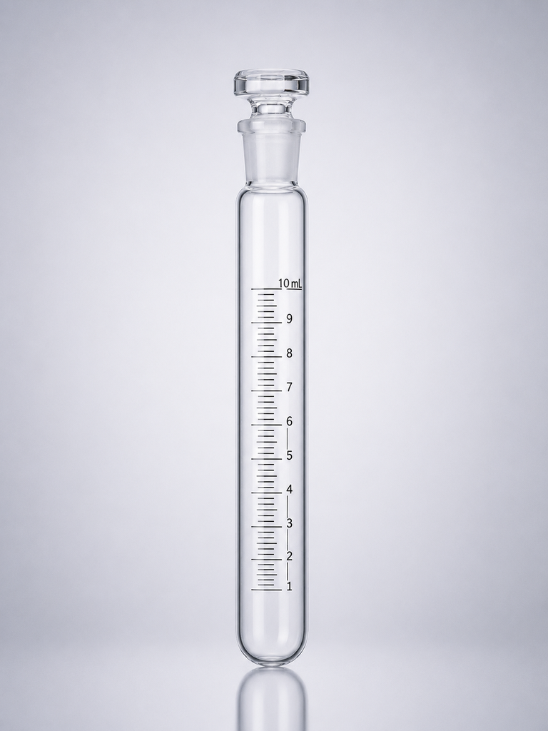 Graduated Test Tubes With Stoppers (10ml)