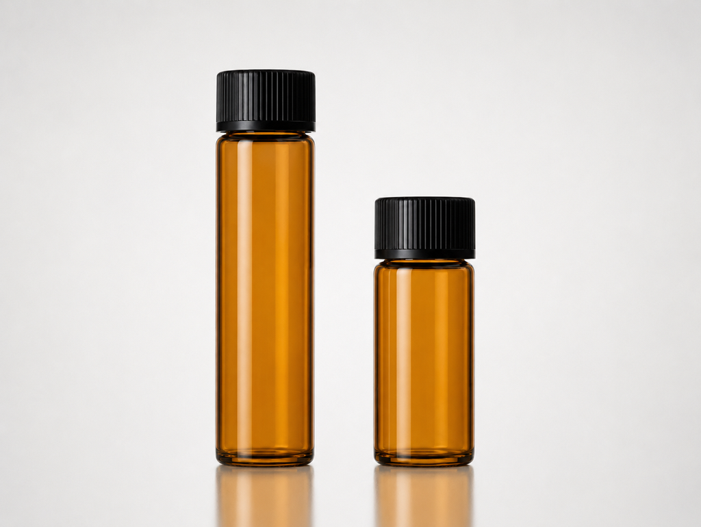 Culture Tubes Flat Bottom (Amber) (5ml)