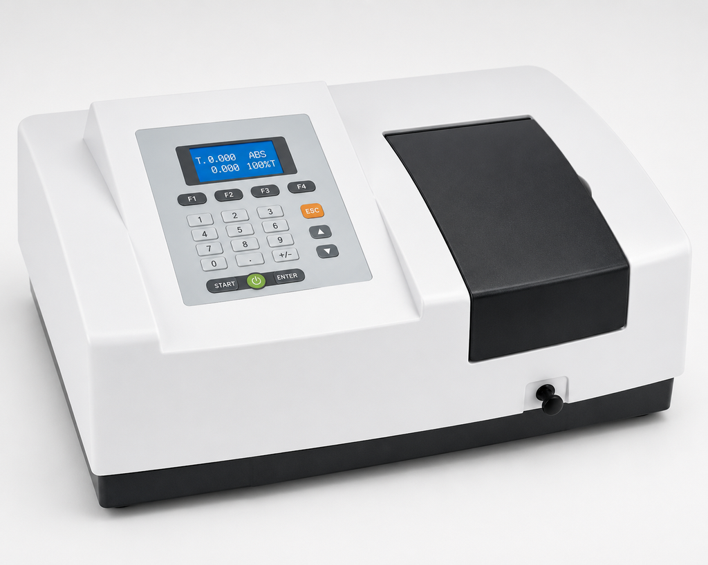Single Beam UV-VIS Spectrophometer