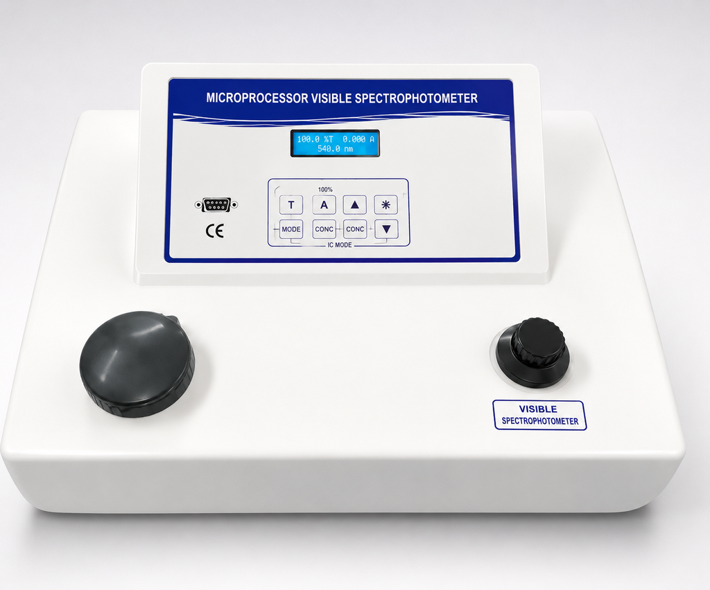 Single Beam Visible Spectrophotometer