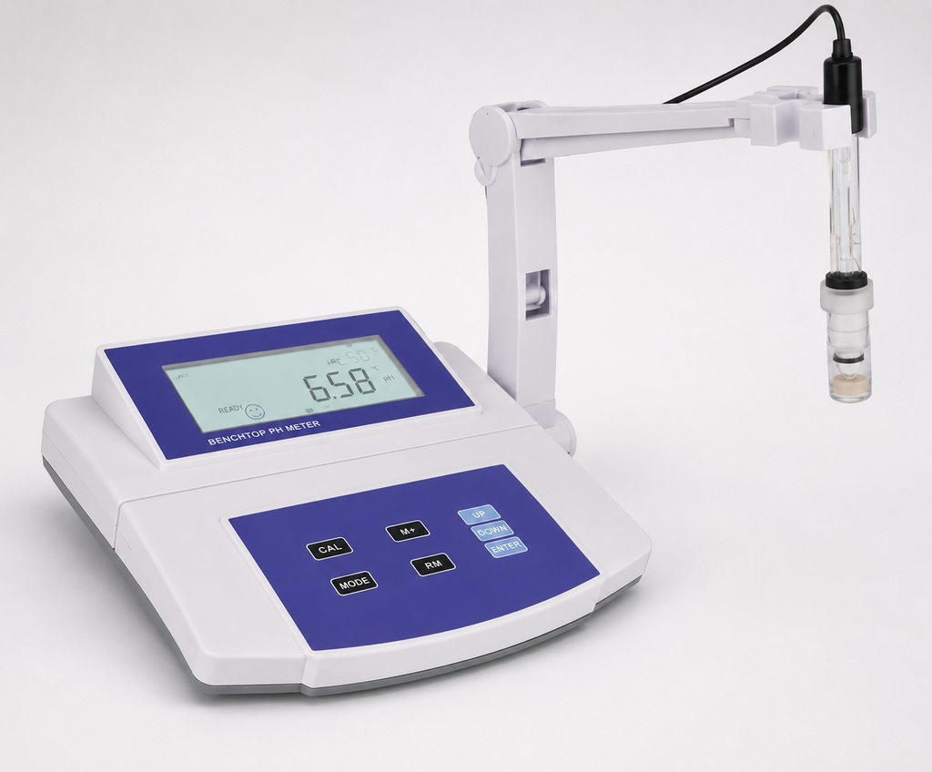 Digital Conductivity Meter (Bench Model) - Bright LED Display