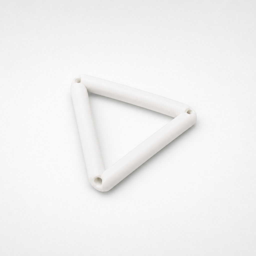Clay Pipe triangle without SS Wire (50mm)